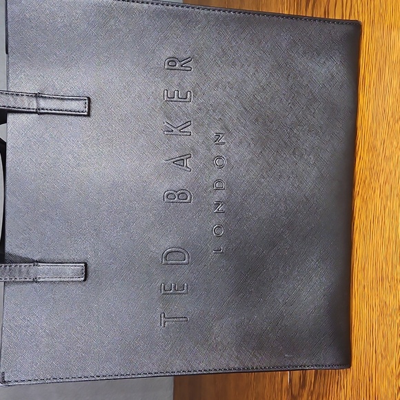 Ted Baker SEACON Black Crosshatch Icon Bag NWT - Picture 5 of 8